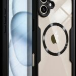 Techsuit iPhone 17 MagSafe Colorverse 360 Θήκη Σκληρή Διάφανη - Black