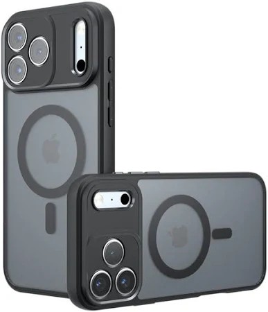 Techsuit iPhone 17 Pro MagSafe PureFrost Θήκη Σκληρή Φιμέ - Black