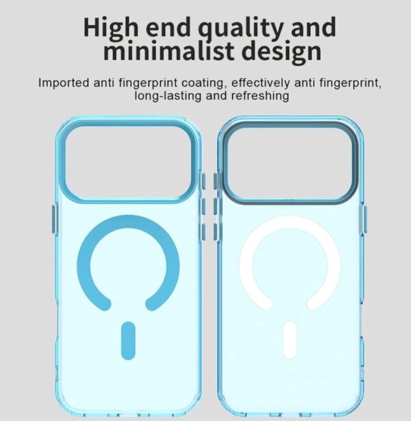 Techsuit iPhone 17 Pro Max CandyCase MagSafe Θήκη με Πλαίσιο Σιλικόνης - Purple