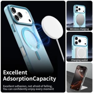 Techsuit iPhone 17 Pro Max CandyCase MagSafe Θήκη με Πλαίσιο Σιλικόνης - Purple