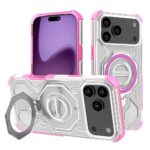 Techsuit iPhone 17 Pro Carbon Shield Pro Θήκη Σκληρή Διάφανη - Pink