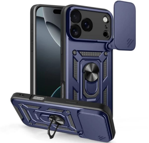 Techsuit iPhone 17 Pro Max Camshield Series Θήκη Σκληρή - Blue