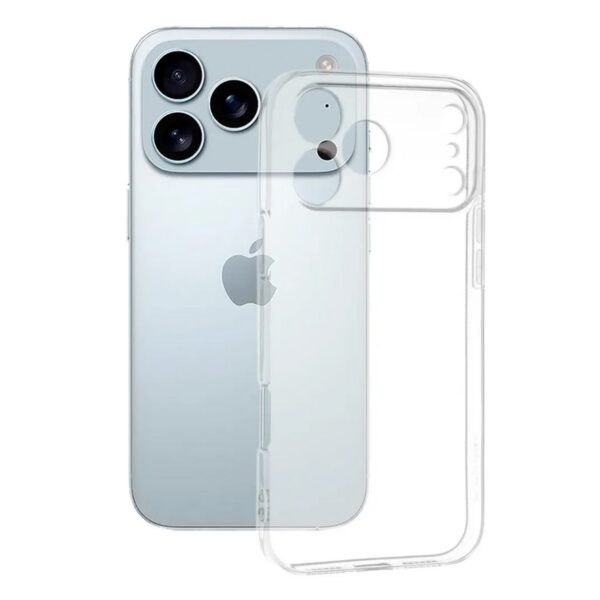 Techsuit iPhone 17 Pro Max Θήκη Σιλικόνης TPU - Διάφανη