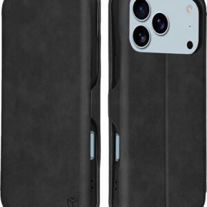 Techsuit iPhone 17 Pro Max Safe Wallet Plus Θήκη Βιβλίο - Black