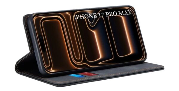 Techsuit iPhone 17 Confy Cover Θήκη Βιβλίο - Black