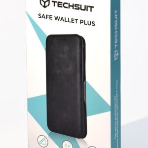 Techsuit iPhone 17 Pro Safe Wallet Plus Θήκη Βιβλίο - Black