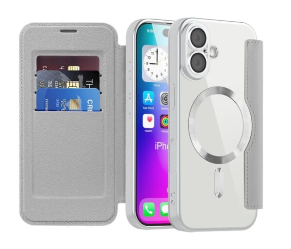 Techsuit iPhone 17 SmartMag Θήκη Βιβλίο - Gray Techsuit iPhone 17 SmartMag Θήκη Βιβλίο - Gray