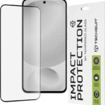 Samsung Galaxy S25 FE Προστασία Οθόνης με Μαύρο Περίγραμμα Techsuit 111D Full Glue Tempered Glass