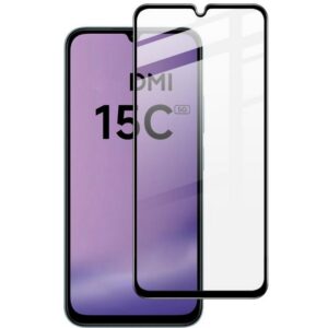 Xiaomi Redmi 15C / Poco C85 Προστασία Οθόνης με Μαύρο Περίγραμμα Techsuit ESD Full Glue Tempered Glass