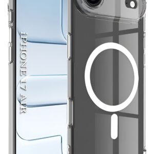 Techsuit iPhone 17 Air MagSafe Shockproof Clear Θήκη Σιλικόνης Διάφανη - White
