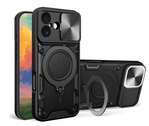 Techsuit iPhone 17 CamGuard Pro Θήκη Σκληρή - Black