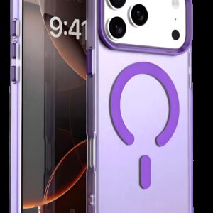 Techsuit iPhone 17 Pro CandyCase MagSafe Θήκη Σκληρή Φιμέ - Purple