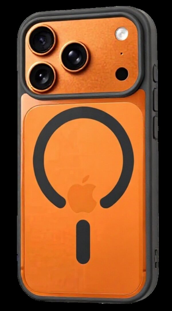 Techsuit iPhone 17 Pro Max MagSafe Pro Θήκη με Πλαίσιο Σιλικόνης Διάφανη - Black