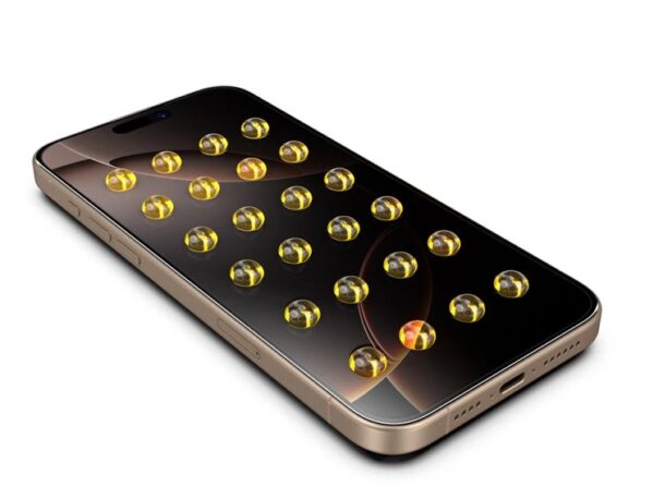 iPhone 17 Air Προστασία Οθόνης Φιμέ Techsuit TitanGlass Privacy Full Glue Tempered Glass