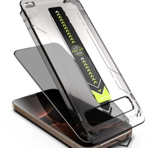 iPhone 17 Air Προστασία Οθόνης Φιμέ Techsuit TitanGlass Privacy Full Glue Tempered Glass