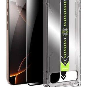 iPhone 16 Pro / 17 Προστασία Οθόνης Techsuit TitanGlass Privacy Full Face Tempered Glass