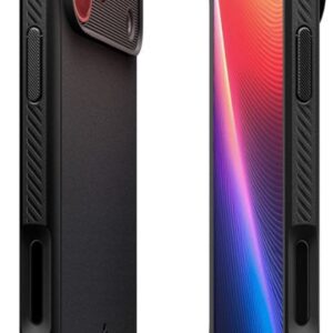 Spigen iPhone 17 Pro Max MagSafe Matte Rugged Armor Θήκη Σιλικόνης - Black