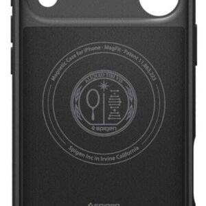 Spigen iPhone 17 Pro Max MagSafe Matte Rugged Armor Θήκη Σιλικόνης - Black