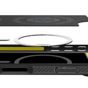 Spigen iPhone 17 Rugged Armor MagFit Θήκη Σιλικόνης - Black ACS10367