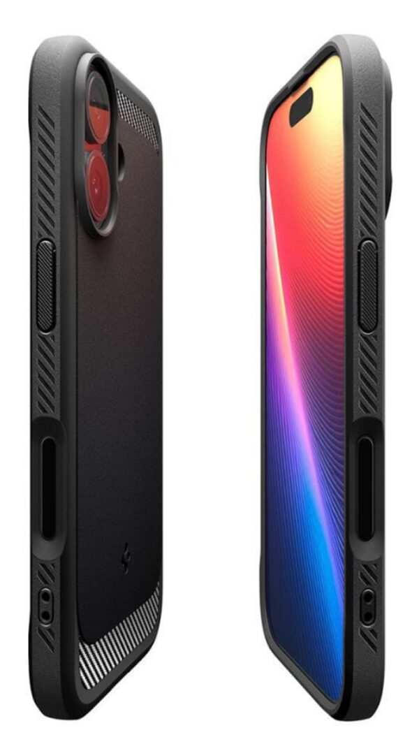 Spigen iPhone 17 Rugged Armor MagFit Θήκη Σιλικόνης - Black ACS10367