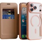 Techsuit iPhone 17 Pro SmartMag Θήκη Βιβλίο - Pink