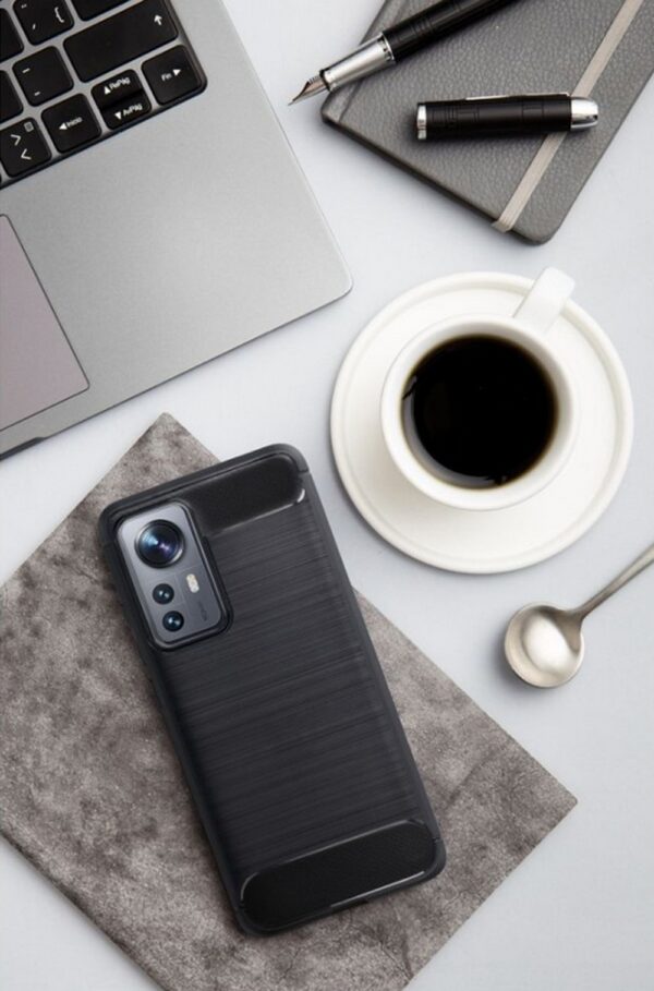 Forcell Xiaomi Redmi 15C 4G / 5G / Poco C85 Carbon Fiber Θήκη Σιλικόνης - Black