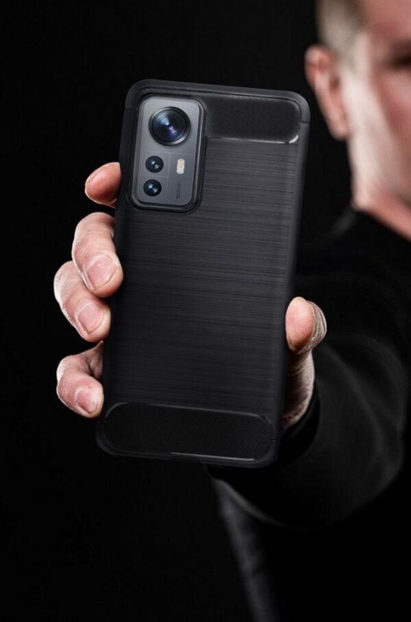 Forcell Xiaomi Redmi 15C 4G / 5G / Poco C85 Carbon Fiber Θήκη Σιλικόνης - Black