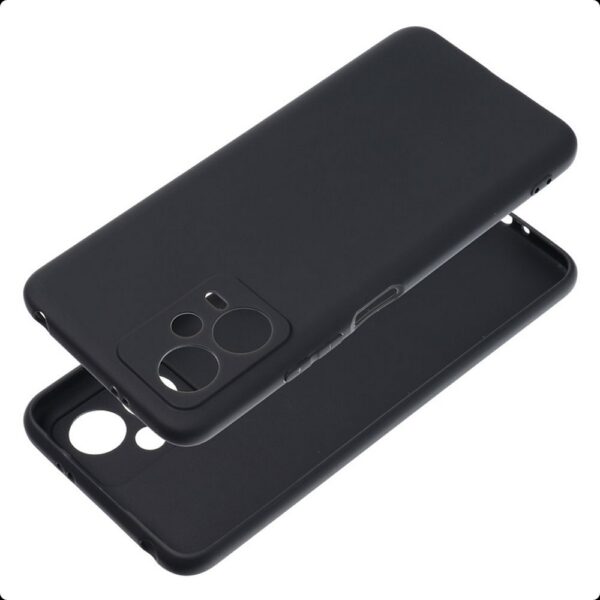 Forcell Xiaomi Redmi Note 12 5G Matte Θήκη Σιλικόνης - Black