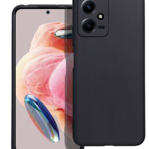 Forcell Xiaomi Redmi Note 12 5G Matte Θήκη Σιλικόνης - Black