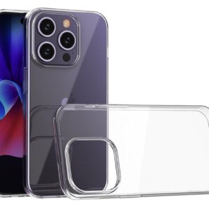 Forcell iPhone 15 Pro Θήκη Σιλικόνης TPU 2mm - Διάφανη