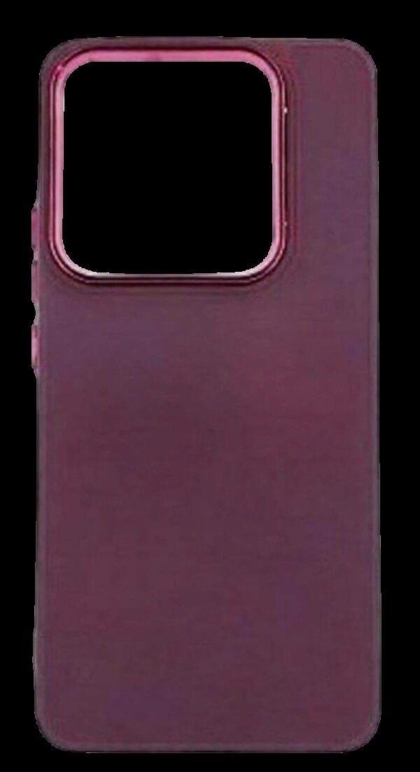 Forcell Xiaomi Redmi 15C 4G / 5G / Poco C85 Frame Θήκη Σιλικόνης - Purple