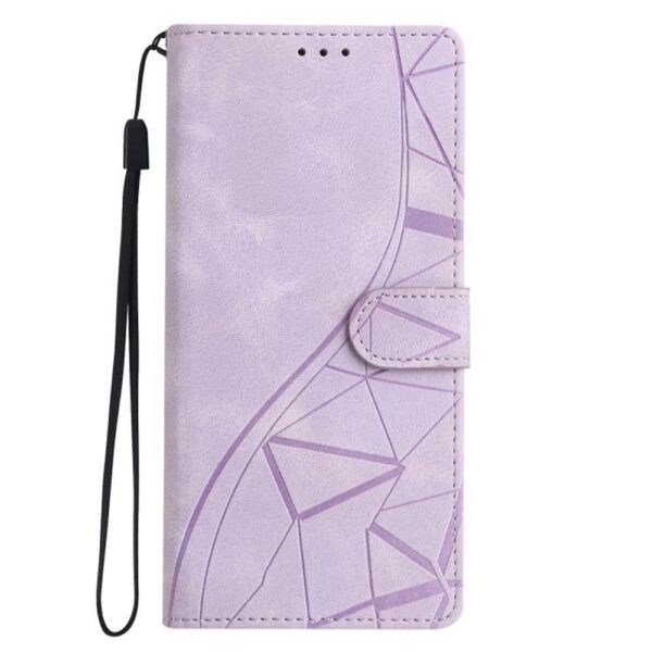 Tel1 Xiaomi Redmi A5 4G Lace Triangles Embossed Θήκη Βιβλίο - Purple Tel1 Xiaomi Redmi A5 4G Lace Triangles Embossed Θήκη Βιβλίο - Purple