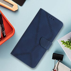 Tel1 Xiaomi Redmi A5 4G Stitching Embossed Θήκη Βιβλίο - Blue