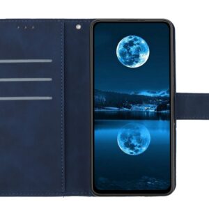 Tel1 Xiaomi Redmi A5 4G Stitching Embossed Θήκη Βιβλίο - Blue