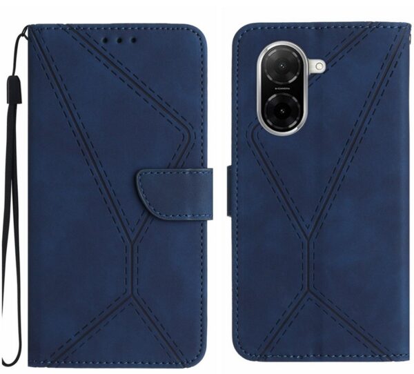 Tel1 Xiaomi Redmi A5 4G Stitching Embossed Θήκη Βιβλίο - Blue