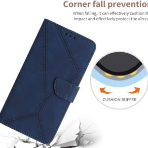 Tel1 Xiaomi Redmi A5 4G Stitching Embossed Θήκη Βιβλίο - Blue