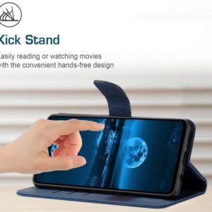 Tel1 Xiaomi Redmi A5 4G Stitching Embossed Θήκη Βιβλίο - Blue