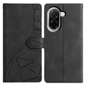 Tel1 Xiaomi Redmi A5 4G Lace Triangles Embossed Θήκη Βιβλίο - Black