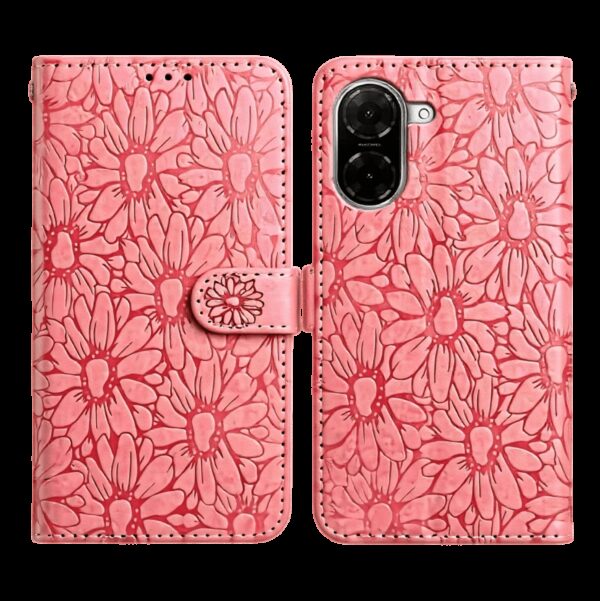 Tel1 Xiaomi Redmi A5 4G Daisy Embossed Θήκη Βιβλίο - Pink Tel1 Xiaomi Redmi A5 4G Daisy Embossed Θήκη Βιβλίο - Pink
