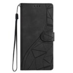 Tel1 Xiaomi Redmi A5 4G Lace Triangles Embossed Θήκη Βιβλίο - Black