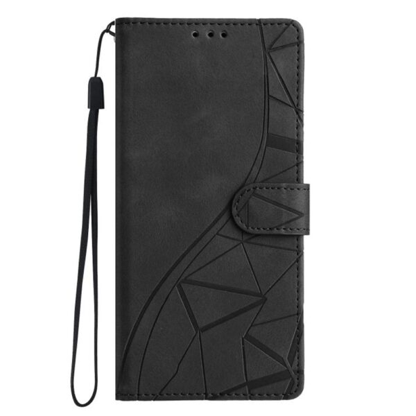 Tel1 Xiaomi Redmi A5 4G Lace Triangles Embossed Θήκη Βιβλίο - Black