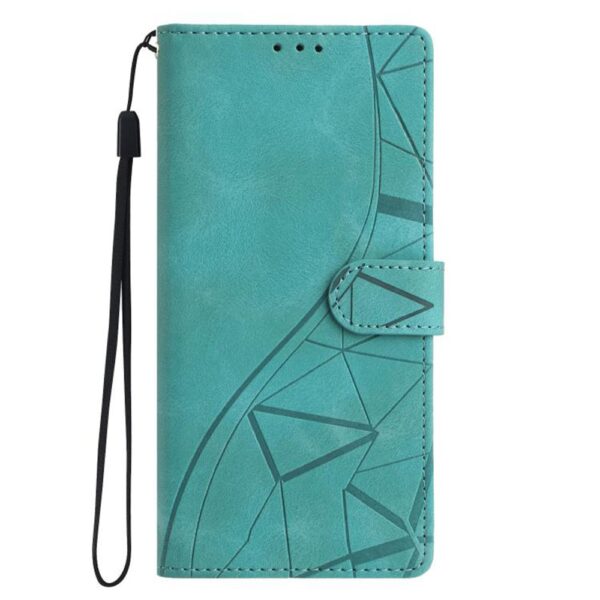 Tel1 Xiaomi Redmi A5 4G Lace Triangles Embossed Θήκη Βιβλίο - Aqua Marine Tel1 Xiaomi Redmi A5 4G Lace Triangles Embossed Θήκη Βιβλίο - Aqua Marine