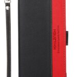 KHAZNEH Xiaomi Redmi A5 4G RFID Litchi Θήκη Βιβλίο - Black Red