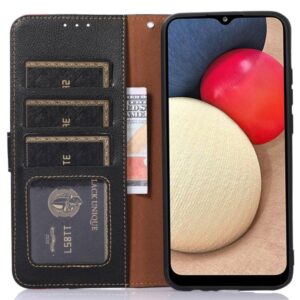 KHAZNEH Xiaomi Redmi A5 4G RFID Litchi Θήκη Βιβλίο - Black Red