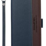 KHAZNEH Xiaomi Redmi A5 4G RFID Litchi Leather Θήκη Βιβλίο - Blue Brown