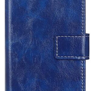 Tel1 Xiaomi Redmi A5 4G Retro Crazy Horse Θήκη Βιβλίο - Blue