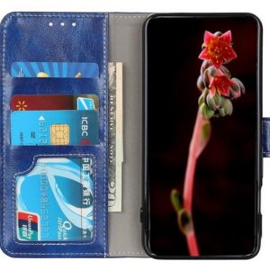 Tel1 Xiaomi Redmi A5 4G Retro Crazy Horse Θήκη Βιβλίο - Blue