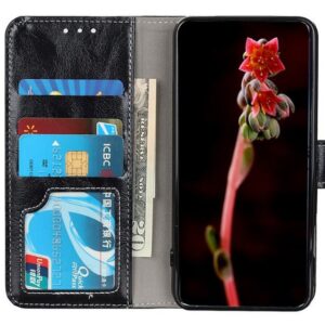 Tel1 Xiaomi Redmi A5 4G Retro Crazy Horse Θήκη Βιβλίο - Blue