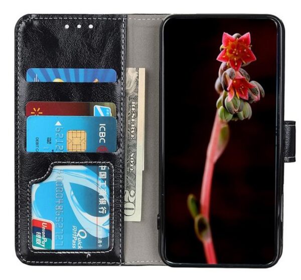 Tel1 Xiaomi Redmi A5 4G Retro Crazy Horse Θήκη Βιβλίο - Blue