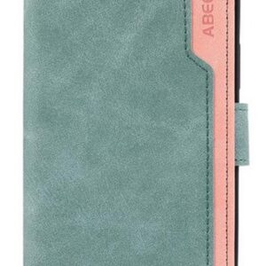 ABEEL Xiaomi Redmi A5 4G Color Block Θήκη Βιβλίο - Green Pink